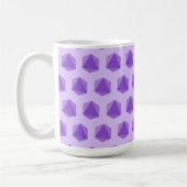 Graphic Dice Lavender Kaffeetasse (Links)