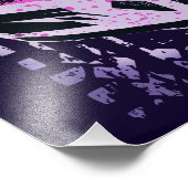 Graphic Dirt Bike Helmet Fotodruck (Ecke)