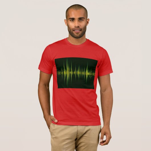 Graphic Equalizer Mens T - Shirt (Vorne ganz)