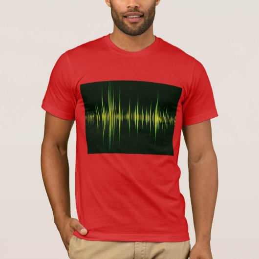 Graphic Equalizer Mens T - Shirt (Vorderseite)