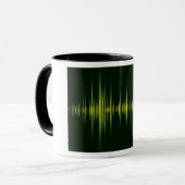 Graphic Equalizer Mug Tasse (Vorderseite Links)