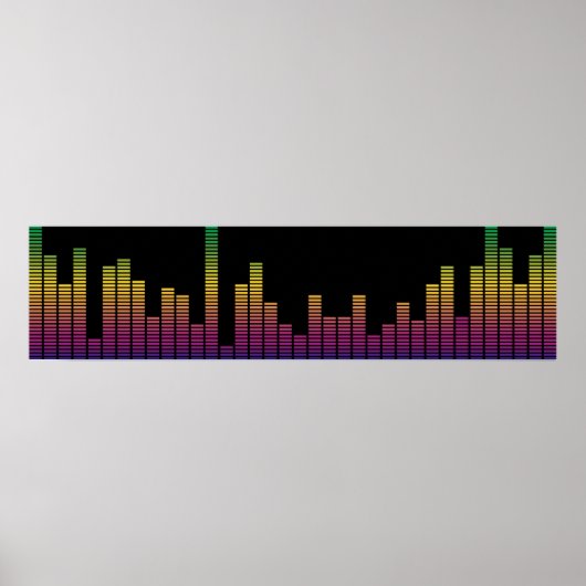 Graphic Equalizer Poster (Vorne)