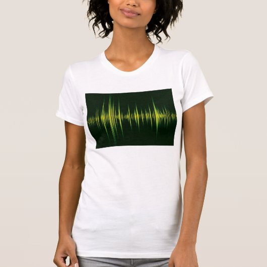 Graphic Equalizer Womens T-Shirt (Vorderseite)