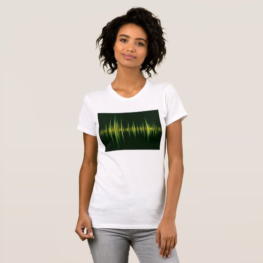Graphic Equalizer Womens T-Shirt (Vorne ganz)