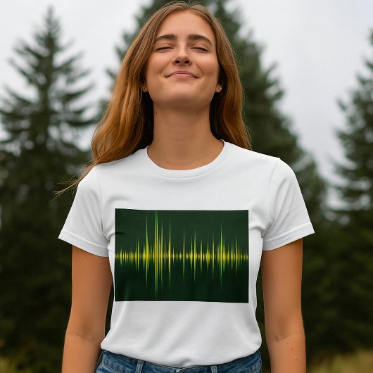 Graphic Equalizer Womens T-Shirt