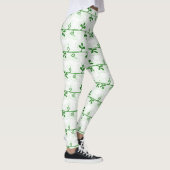 Graphic Floral Seamless Muster Leggings (Rechts)