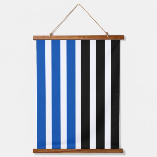 Graphic Form Artwork Wandteppich Mit Holzrahmen (Vorderseite)