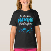 Graphic Future Marine Biologist T-Shirt (Vorderseite)