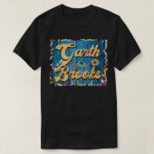Graphic Garth Name Blume Brooks Limited Edition T-Shirt (Design vorne)