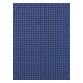 Graphic Geometric 3D Scallop Fan Blue Tischdecke (Vorderseite)