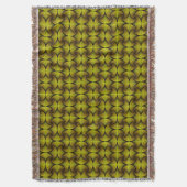 Graphic Geometric 3D Scallop Fan Gelb Decke (Vorderseite Vertikal)
