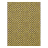 Graphic Geometric 3D Spiral Drehung gelb Tischdecke (Vorderseite)