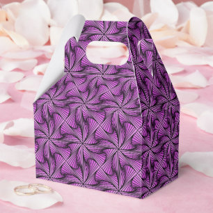 Graphic Geometric 3D Spiral Drehung Pink Geschenkschachtel