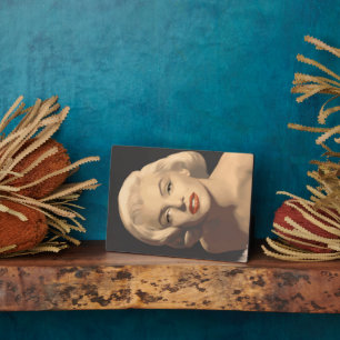 Graphic Gray Marilyn Fotoplatte