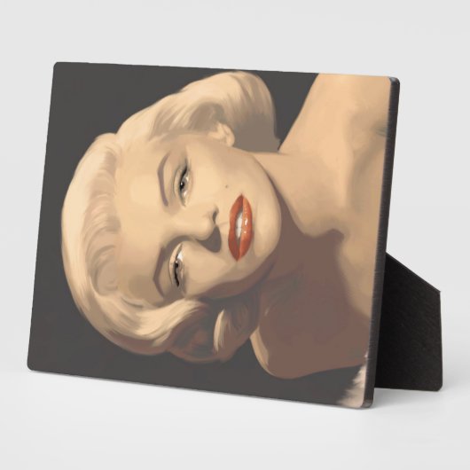 Graphic Gray Marilyn Fotoplatte (Seite)