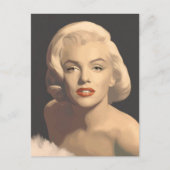 Graphic Gray Marilyn Postkarte (Vorderseite)