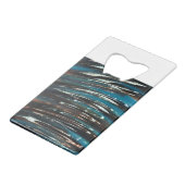 Graphic Grunge Wave Geldbeutel Flaschenöffner (Rückseite Schrägansicht)