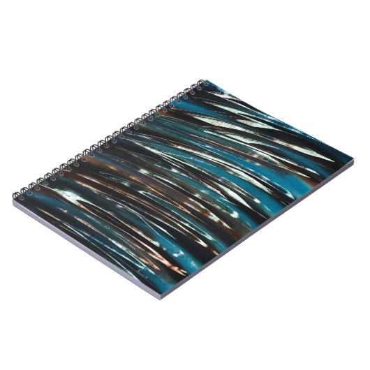 Graphic Grunge Wave Notizblock (Linke Seite)