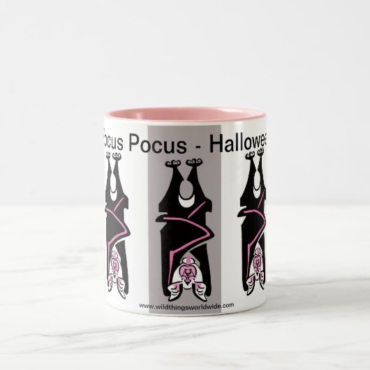 Graphic HOCUS POCUS - Halloween- Zweifarbige Tasse (Mittel)