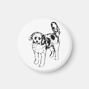 Graphic Ink Dog bringt festliche Freude in die Dis Magnet