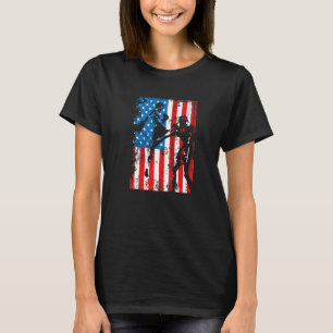 Graphic Jiu Jitsu Apparel Coole US-Flagge Jiu Jits T-Shirt
