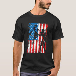 Graphic Jiu Jitsu Apparel Coole US-Flagge Jiu Jits T-Shirt