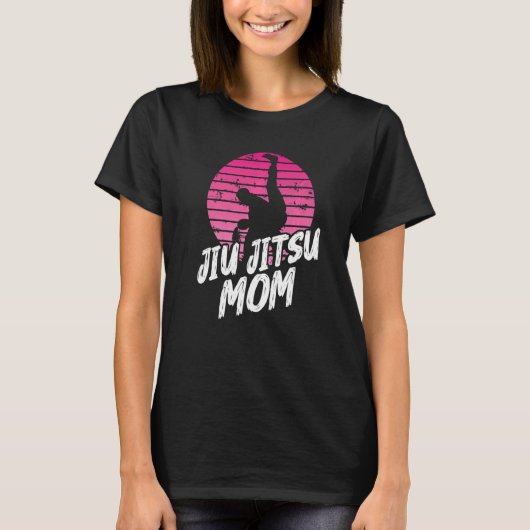 Graphic Jiu Jitsu Apparel Jiu Jitsu Mama T-Shirt (Vorderseite)