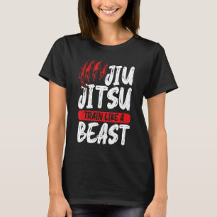 Graphic Jiu Jitsu Apparel Jiu Jitsu Train Wie ein  T-Shirt