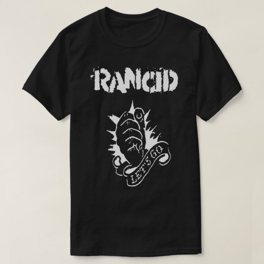 Graphic Lasse Gogo Rancid Logo Music Rock Band Las T-Shirt (Design vorne)