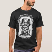 Graphic Librarian Steampunk T-Shirt (Vorderseite)
