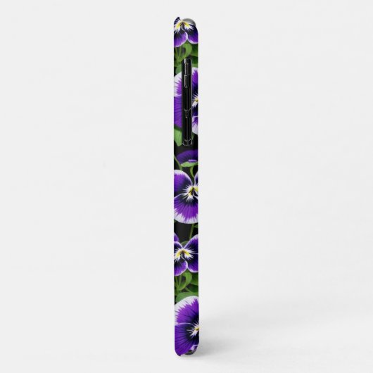 Graphic Lila Stiefmütterchen Telefongehäuse Case-Mate iPhone Hülle (Hinten/Links)