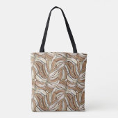Graphic Monstera Blätter Tropical Design Tasche (Rückseite)