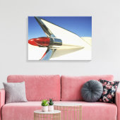 Graphic: Nah-up of fin and taillight on Leinwanddruck (Insitu (Wohnzimmer))