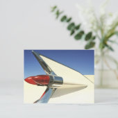 Graphic: Nah-up of fin and taillight on Postkarte (Stehend Vorderseite)