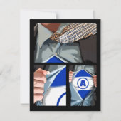 Graphic Novel Bar Mitzvah Reply RSVP Card (Vorderseite)