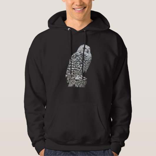 Graphic Novel Owl Hoodie (Vorderseite)