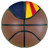 Graphic of a Dynamic Arizona State Flag Basketball (Rechts)