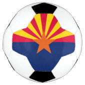 Graphic of a Dynamic Arizona State Flag Fußball (Vorderseite)