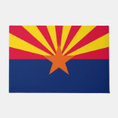 Graphic of a Dynamic Arizona State Flag Fußmatte (Vorderseite)