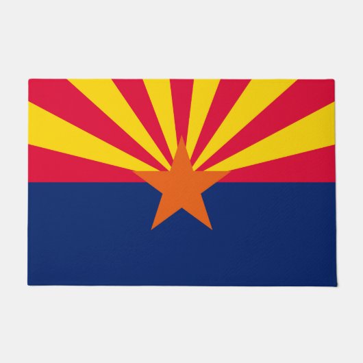 Graphic of a Dynamic Arizona State Flag Fußmatte (Vorderseite)