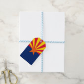 Graphic of a Dynamic Arizona State Flag Geschenkanhänger (Mit Garn)