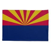Graphic of a Dynamic Arizona State Flag Kissenbezug (Rückseite)