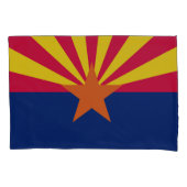 Graphic of a Dynamic Arizona State Flag Kissenbezug (Vorderseite)