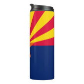 Graphic of a Dynamic Arizona State Flag Thermosbecher (Nach rechts gedreht)