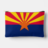 Graphic of a Dynamic Arizona State Flag Zubehörtasche (Vorderseite)