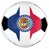 Graphic of a Dynamic Missouri State Flag Fußball (Gedreht)