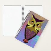 Graphic Owl Sketch Journal Notizblock (Innen)