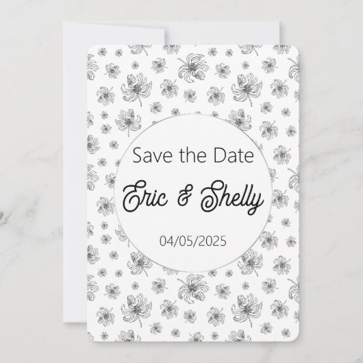 Graphic peonies. einladung (Vorderseite)