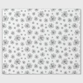 Graphic peonies. geschenkpapier (Flach)