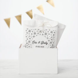 Graphic peonies. geschenktütchen